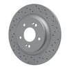820-21047R Geoperformance Drilled Brake Rotor, Fits Select Kia/Hyundai/Genesis, Position: Rear Right - image 2