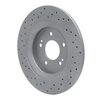 820-21047R Geoperformance Drilled Brake Rotor, Fits Select Kia/Hyundai/Genesis, Position: Rear Right - image 4