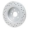 820-27044L Geoperformance Drilled Brake Rotor, 2010-2017 Volvo, Position: Rear Left - image 4