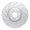 820-27051L Geoperformance Drilled Brake Rotor, Fits Select Multiple Makes/Models, Position: Front Left