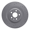 820-27054L Geoperformance Drilled Brake Rotor, Fits Select Multiple Makes/Models, Position: Rear Left