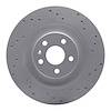 820-27054R Geoperformance Drilled Brake Rotor, Fits Select Multiple Makes/Models, Position: Rear Right - image 1