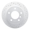 820-31039R Geoperformance Drilled Brake Rotor, 1995-1999 BMW, Position: Rear Right - image 1