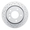 820-31042R Geoperformance Drilled Brake Rotor, 1996-2005 BMW, Position: Rear Right - image 1
