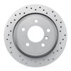 820-31044R Geoperformance Drilled Brake Rotor, 1996-2003 BMW, Position: Rear Right - image 1