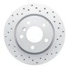 820-31047R Geoperformance Drilled Brake Rotor, 1999-2006 BMW, Position: Rear Right - image 1