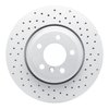 820-31059R Geoperformance Drilled Brake Rotor, 2002-2005 BMW, Position: Rear Right - image 1