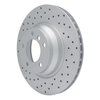 820-31069L Geoperformance Drilled Brake Rotor, 2006-2012 BMW, Position: Front Left - image 2