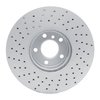820-31099D Geoperformance Drilled Brake Rotor, 2010-2018 BMW, Position: Left Front - image 4