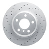 820-31103L Geoperformance Drilled Brake Rotor, 2011-2016 BMW, Position: Front Left - image 1