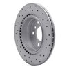 820-31111L Geoperformance Drilled Brake Rotor, 2012-2021 BMW, Position: Rear Left - image 4