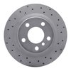 820-31111R Geoperformance Drilled Brake Rotor, 2012-2021 BMW, Position: Rear Right