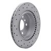 820-31111R Geoperformance Drilled Brake Rotor, 2012-2021 BMW, Position: Rear Right - image 4