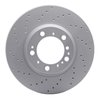 820-31165D Geoperformance Drilled Brake Rotor, Fits Select Multiple Makes/Models, Position: Right Front