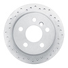 820-32013L Geoperformance Drilled Brake Rotor, Fits Select Mini, Position: Rear Left - image 1