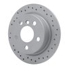 820-32013R Geoperformance Drilled Brake Rotor, Fits Select Mini, Position: Rear Right - image 2