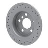 820-32013R Geoperformance Drilled Brake Rotor, Fits Select Mini, Position: Rear Right - image 4