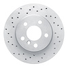 820-32017L Geoperformance Drilled Brake Rotor, Fits Select Mini, Position: Front Left - image 1