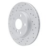 820-32017L Geoperformance Drilled Brake Rotor, Fits Select Mini, Position: Front Left - image 2