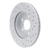 820-32017L Geoperformance Drilled Brake Rotor, Fits Select Mini, Position: Front Left - image 4