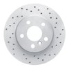 820-32017R Geoperformance Drilled Brake Rotor, Fits Select Mini, Position: Front Right - image 1