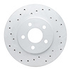 820-39009L Geoperformance Drilled Brake Rotor, 1995-2000 Mopar, Position: Front Left - image 1