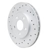 820-39009L Geoperformance Drilled Brake Rotor, 1995-2000 Mopar, Position: Front Left - image 2