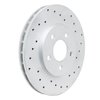 820-39009R Geoperformance Drilled Brake Rotor, 1995-2000 Mopar, Position: Front Right - image 2