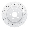 820-39017L Geoperformance Drilled Brake Rotor, Fits Select Mopar, Position: Front Left - image 1