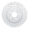 820-39017R Geoperformance Drilled Brake Rotor, Fits Select Mopar, Position: Front Right - image 1