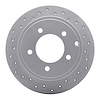 820-39022L Geoperformance Drilled Brake Rotor, 2007-2017 Multiple Makes/Models, Position: Rear Left - image 1