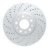 820-39025L Geoperformance Drilled Brake Rotor, Fits Select Mopar, Position: Front Left - image 1