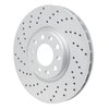 820-39025L Geoperformance Drilled Brake Rotor, Fits Select Mopar, Position: Front Left - image 2