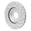 820-39025L Geoperformance Drilled Brake Rotor, Fits Select Mopar, Position: Front Left - image 4