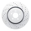 820-40035R Geoperformance Drilled Brake Rotor, Fits Select Mopar, Position: Front Right - image 1