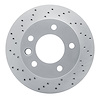 820-40042L Geoperformance Drilled Brake Rotor, 2002-2006 Multiple Makes/Models, Position: Front Left - image 1