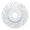 820-40049L Geoperformance Drilled Brake Rotor, 2015-2021 Mopar, Position: Front Left - image 1