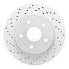 820-40094L Geoperformance Drilled Brake Rotor, Fits Select Mopar, Position: Front Left - image 1