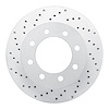 820-40102L Geoperformance Drilled Brake Rotor, 2003-2008 Mopar, Position: Front Left - image 1