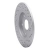 820-40109L Geoperformance Drilled Brake Rotor, 2008-2016 Multiple Makes/Models, Position: Rear Left - image 4