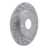 820-40109R Geoperformance Drilled Brake Rotor, 2008-2016 Multiple Makes/Models, Position: Rear Right - image 2
