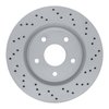 820-40112R Geoperformance Drilled Brake Rotor, Fits Select Multiple Makes/Models, Position: Front Right - image 1