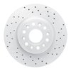 820-40120R Geoperformance Drilled Brake Rotor, Fits Select Mopar, Position: Front Right - image 1