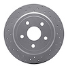 820-42001L Geoperformance Drilled Brake Rotor, 2005-2010 Mopar, Position: Rear Left - image 1