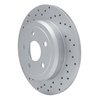 820-42004L Geoperformance Drilled Brake Rotor, Fits Select Mopar, Position: Rear Left - image 2