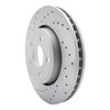 820-42005L Geoperformance Drilled Brake Rotor, Fits Select Mopar, Position: Front Left - image 2