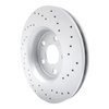 820-42005L Geoperformance Drilled Brake Rotor, Fits Select Mopar, Position: Front Left - image 4