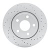 820-42005R Geoperformance Drilled Brake Rotor, Fits Select Mopar, Position: Front Right - image 1