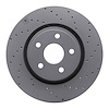 820-42007R Geoperformance Drilled Brake Rotor, Fits Select Mopar, Position: Front Right - image 1