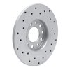 820-42012R Geoperformance Drilled Brake Rotor, Fits Select Mopar, Position: Rear Right - image 4